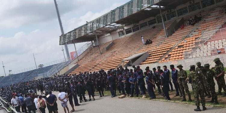 Davido 5ive Tour: Massive Security Cover — 2,000+ Officers Guarding Fans