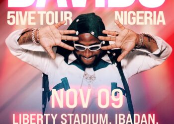 Ibadan Set To Shine: Davido’s ‘5ive Concert’ Promises Unforgettable Night Of Music And Entertainment