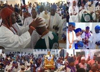 Olubadan, Onpetu, Adelabu, Adegoke, Others Attend Ooni’s Conferment of Prestigious ‘Okanlomo Oodua’ Title On Dotun Sanusi