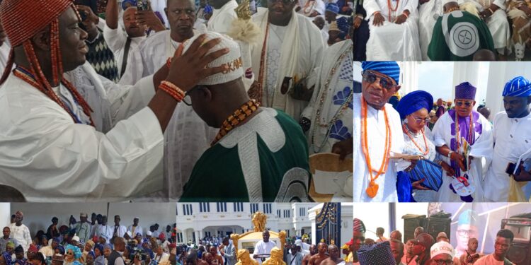 Olubadan, Onpetu, Adelabu, Adegoke, Others Attend Ooni’s Conferment of Prestigious ‘Okanlomo Oodua’ Title On Dotun Sanusi
