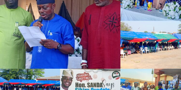 Egbeda LG Chairman, Sanda Sikiru Launches Food Bank Initiative, Distributes Relief Packages To Residents Amidst Economic Challenges