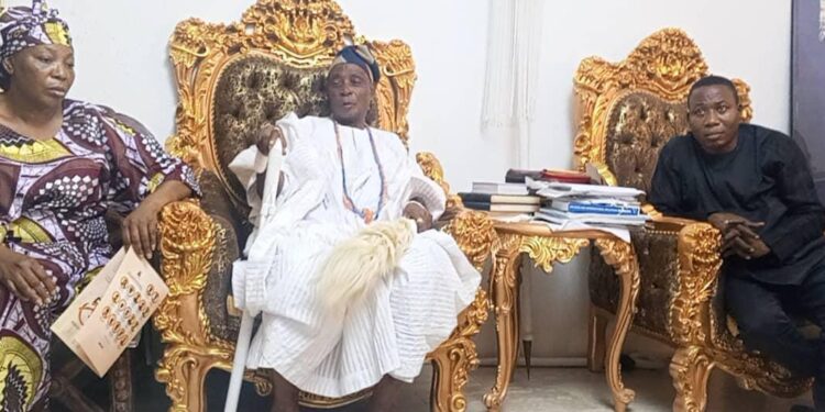 Sunday Igboho Passes Vote Of Confidence On President Tinubu, Appreciates Olubadan For Standing By Him
