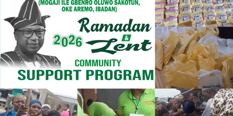 Ramadan Kindness: Mogaji Gbenro’s Generosity Brings Smiles To Ile Gbenro Residents