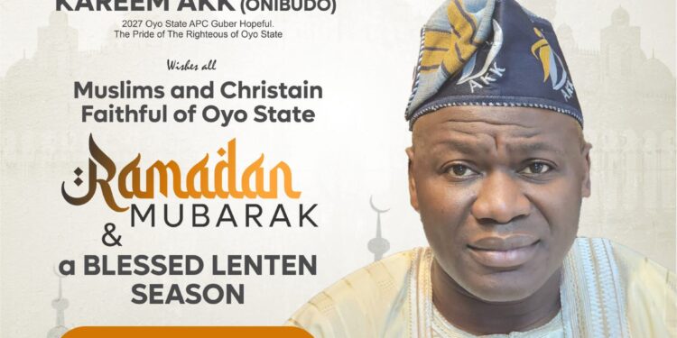 Oyo Guber Hopeful, Kolapo Kareem Emphasizes Unity And Tolerance In Ramadan And Lent Message