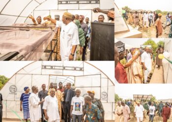 Oyo South Senator, Sharafadeen Alli Inaugurates Game-Changing Solar Dryers For Local Farmers