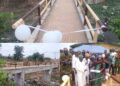 Oyo ALGON Chairman, Sanda Sikiru Commissions Pedestrian Bridge, Eases Commuter Worry