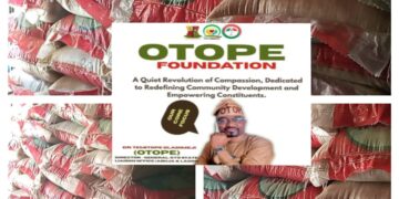 Eid-El-Fitr: OTOPE Reiterates Commitment To Welfare Of Egbeda/Ona-Ara Residents, Spreads Joy With Food Distribution