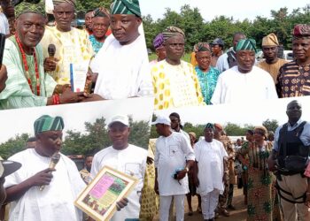 Oyo Guber Hopeful, Oluseye Opatoki Receives Top Honour At Igbo Elerin Day, Dedicates Award To Makinde