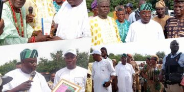 Oyo Guber Hopeful, Oluseye Opatoki Receives Top Honour At Igbo Elerin Day, Dedicates Award To Makinde
