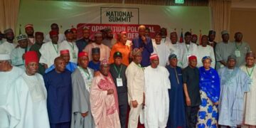 Nat’l Summit: Opposition Parties Vow To Resist APC’s One-Party Plot, Demand INEC Chair’s Removal, Unite Behind Single 2027 Presidential Candidate