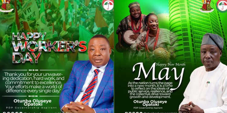 Opatoki To Oyo Workers: ‘Your Sacrifice Keeps OYO Moving’, Lauds Makinde’s Welfare Record On May Day