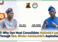 Oyo Guber Race: Adekanmbi’s Administrative Experience, Calm Disposition Position Him For Succession