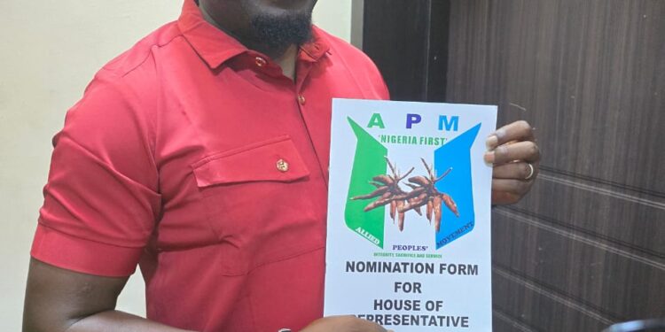 Ido/Ibarapa East 2027: KSA Picks APM Nomination Form, Pledges Purposeful Representation And Grassroots-Driven Development
