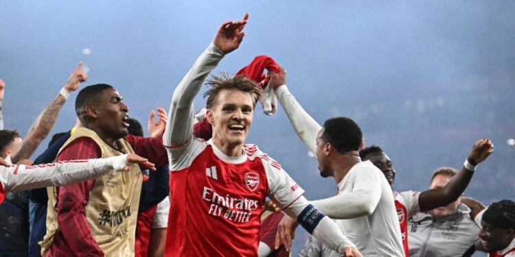Arsenal End 22-Year Wait As Gunners Clinch Premier League Title After Man City Stumble