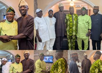 Oyo 2027: APM Flagbearer Bimbo Adekanmbi, Busari Olayemi Lead Thank-You Visit To PDP Chieftain Opatoki, Hails Spirit Of Political Maturity