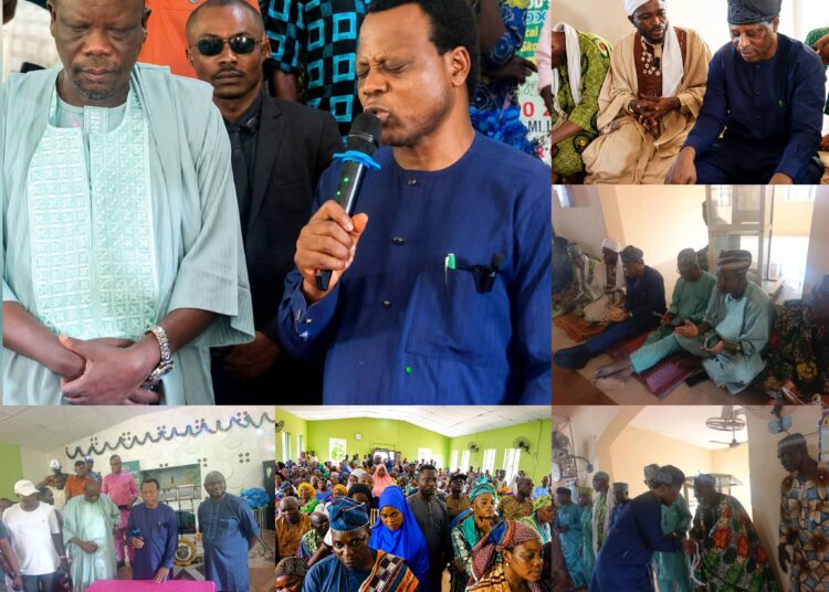 Oyo South Candidate, Remi Oseni Takes Grassroots Outreach To Tapa, Donates ₦15m To Church, Mosque, APC Stakeholders In Ibarapa North