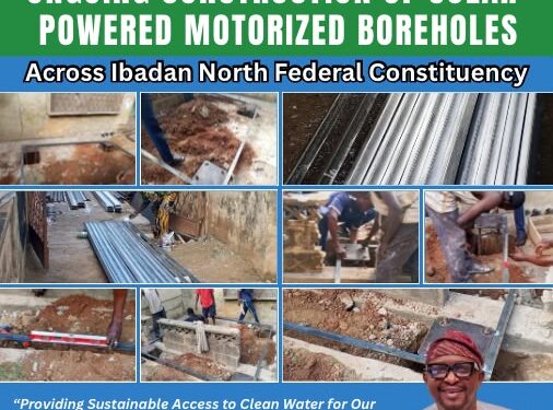 Rep’ Member, Fola Oyekunle, Flags Off First Phase Of Water Intervention In Wards 2,4,7,8,10