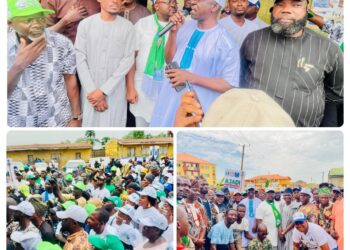 Oluyole LG Chairman, Akeem Olatunji, Flags Off Ward-to-Ward Tour With APM Oyo Central Candidate Ahead Of 2027 Elections