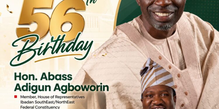 Reps’ Candidate, KSA Congratulates Agboworin @ 56, Hails His Commitment To Quality Representation, People-Oriented Leadership in Ibadan