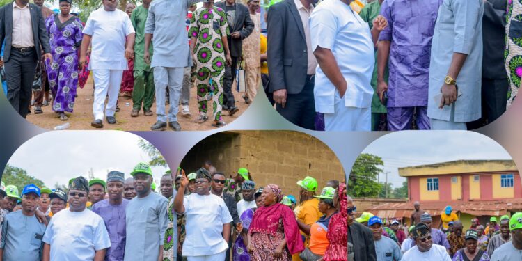 Oyo Central Candidate, Ajadi, Vows To Deliver a Lasting Solution To Security Challenges In Oyo Central, Intervenes In Oluyole Police Project