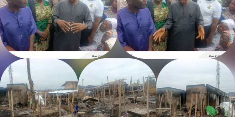 JUST IN: Rep’ Member, Remi Oseni, Visits Bode Market Victims, Donates ₦20 Million, Pledges Federal Support For Rebuilding
