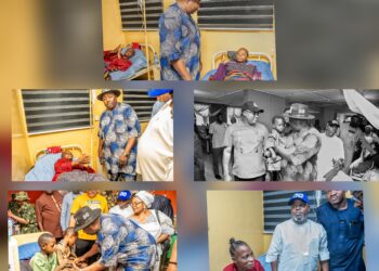 Oyo APC Guber Candidate, Sharafadeen Alli, Visits Oriire Victims, Commends Gallantry Of NAF In Rescue, Applauds Tinubu’s Commitment To Tackling Insecurity