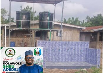 Reps Candidate, Kolawole Adedeji, Reinforces Commitment To Grassroots Development With Clean Water Initiative In Ibarapa East