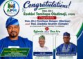 Reps Candidate, OTOPE, Felicitates APM Chairmanship Flagbearers, Prays For Peaceful And Issue-Based Campaigns