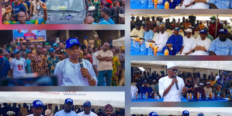 Oyo South 2027: APC Senatorial Candidate, Remi Oseni Unveils N90 Million Package, 100 Solar Lights For Araromi Gate Motor Parts Dealers