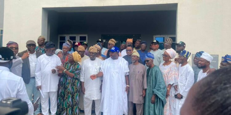 Major Boost For Oyo APC As Gov Aspirants Collapse Structure Into Sharafadeen Alli’s Candidacy
