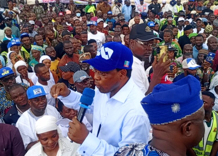 2027: Oyo South APC Candidate, Remi Oseni Rolls Out ₦50M Grants, 200 Solar Lights, 5 Boreholes To Ogunpa Market, Rallies Traders For Tinubu Re-Election