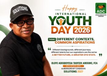 Oyo ADC Guber Candidate, Adegoke, Reaffirms Commitment To A Future Where Oyo Youths Create, Innovate, Work And Prosper