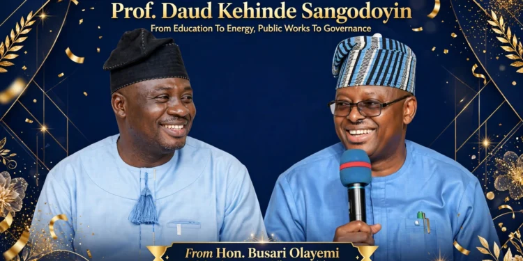 From Education To Energy, Public Works to Governance — Oyo Liaison Office DG, Olayemi Hails Prof. Sangodoyin’s Exemplary Contributions To Oyo State’s Development