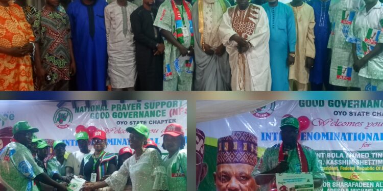Oyo APC Prayer Summit: 1 Million Member Base Ready To Deliver 2 Million Votes In 2027 — NPSGGG, Mobilizes For Tinubu, Sarafaden Ali, Oseni, Other APC Candidates
