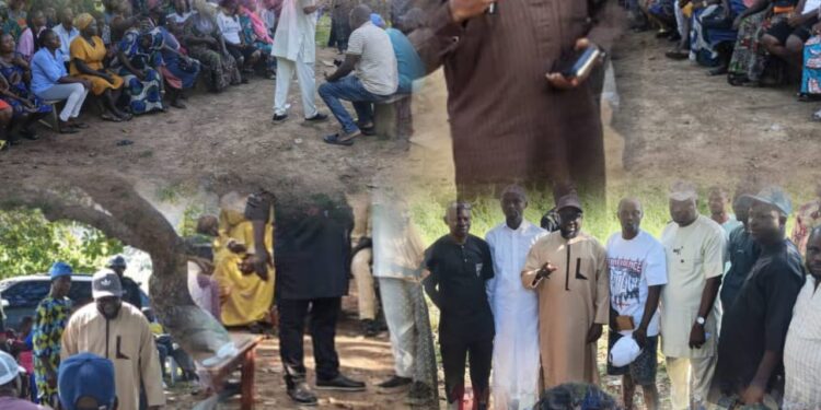 Ido/Ibarapa East 2027: KSA Sustains Momentum, Takes APM Grassroots Campaign To Eruwa, Lanlate Communities In Ibarapa East