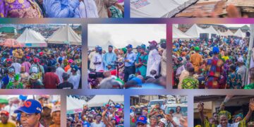 Oyo South 2027: Mammoth Crowd As Remi Oseni Storms Akere, Delivers Billions Projects, Links Grassroots Growth To Tinubu’s Leadership