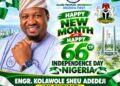 Independence Day: Reps Candidate, Kolawole Adedeji Says Sustainable Development Begins With Individuals And Communities Working Together
