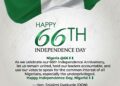 Nigeria At 66: Rep’ Member, Fola Oyekunle Urges Nigerians To Hold Leaders Accountable, Use Votes Wisely For Underprivileged