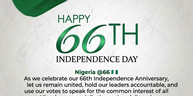 Nigeria At 66: Rep’ Member, Fola Oyekunle Urges Nigerians To Hold Leaders Accountable, Use Votes Wisely For Underprivileged
