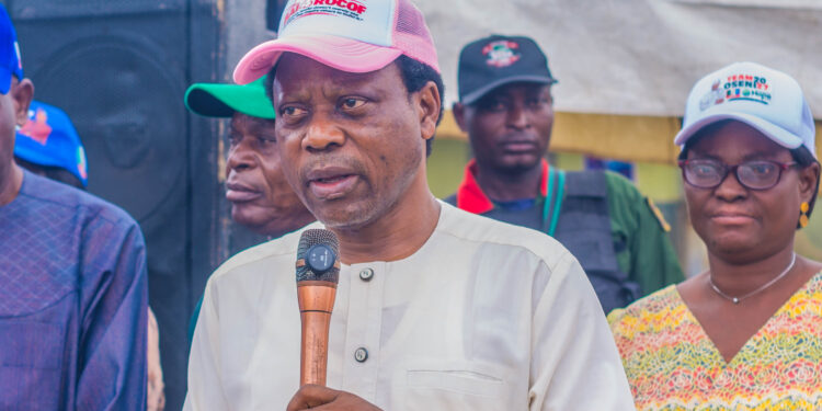 Oyo South 2027: Remi Oseni Urges Massive Votes For Tinubu, APC Candidates In Ido, Says School Relocation Will Be Reversed Under APC
