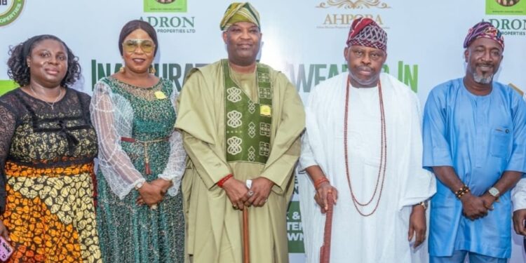 Adron Homes Inaugurates New Executive, Saya Success Of Estate Cannot Be Manufactured From Developer’s Office
