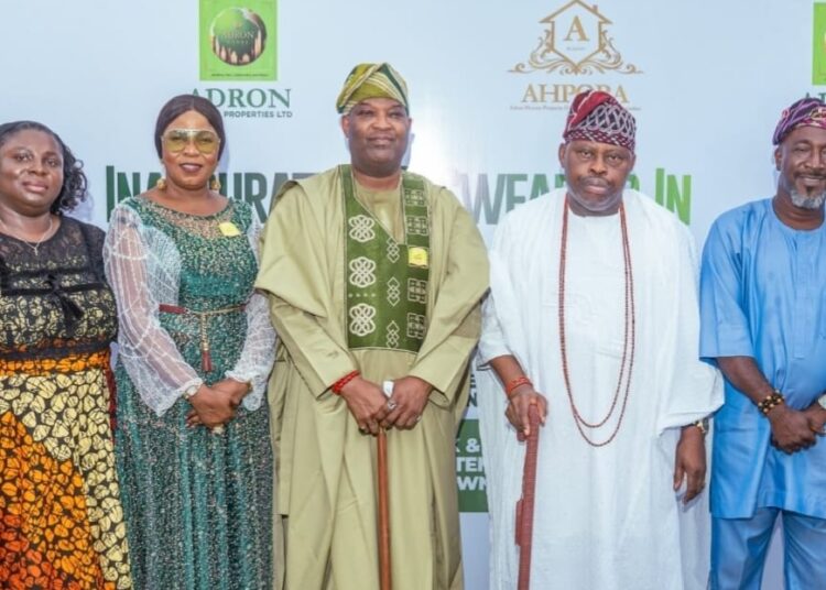 Adron Homes Inaugurates New Executive, Saya Success Of Estate Cannot Be Manufactured From Developer’s Office