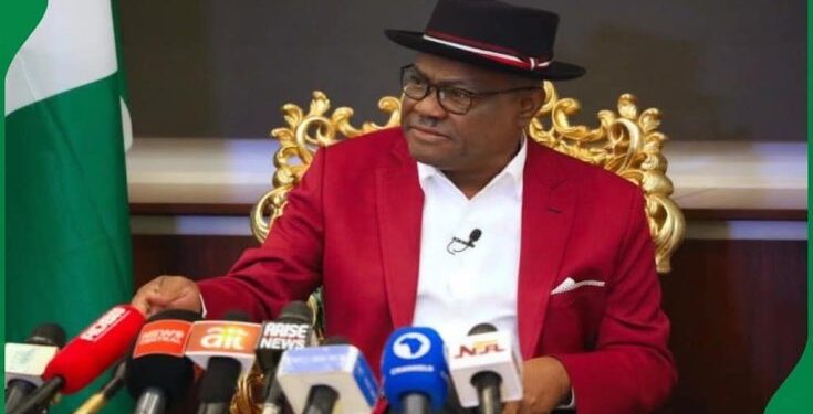 From PDP Power Broker To APC Errand Boy: Wike Deserts PDP In Broad Daylight, Begs FCT PDP Members To Work For Tinubu, APC