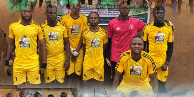 Rep’ Member, Fola Oyekunle Kicks Off Fiv-a-Side Football Competition Across 12 Wards Of Ibadan North Federal Constituency